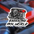 BARRA THE WORLD STICKER