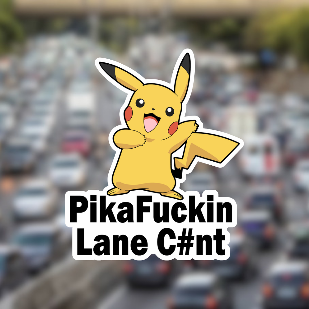 PIKA LANE STICKER